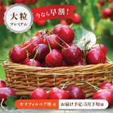 【カリフォルニア産】大粒ダークチェリー