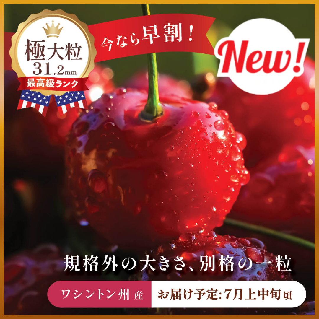 大粒アメリカンチェリー2300gあっぷ アメリカン・チェリー – oritzjapan