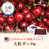 【カリフォルニア産】大粒ダークチェリー