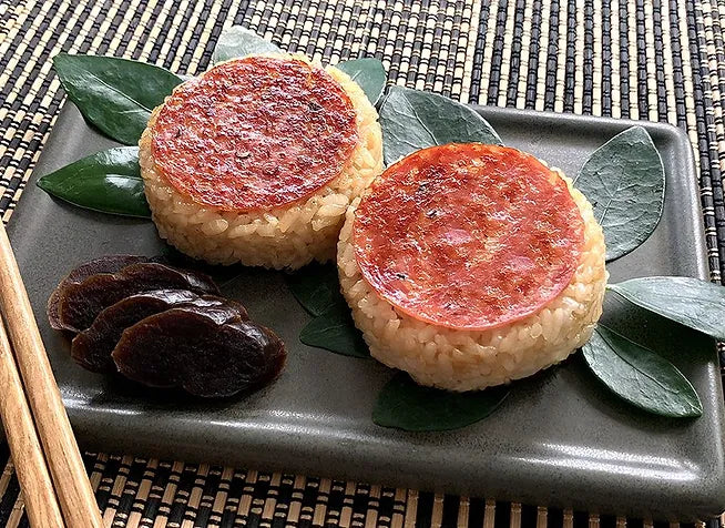 サラミ2種 焼きおにぎり