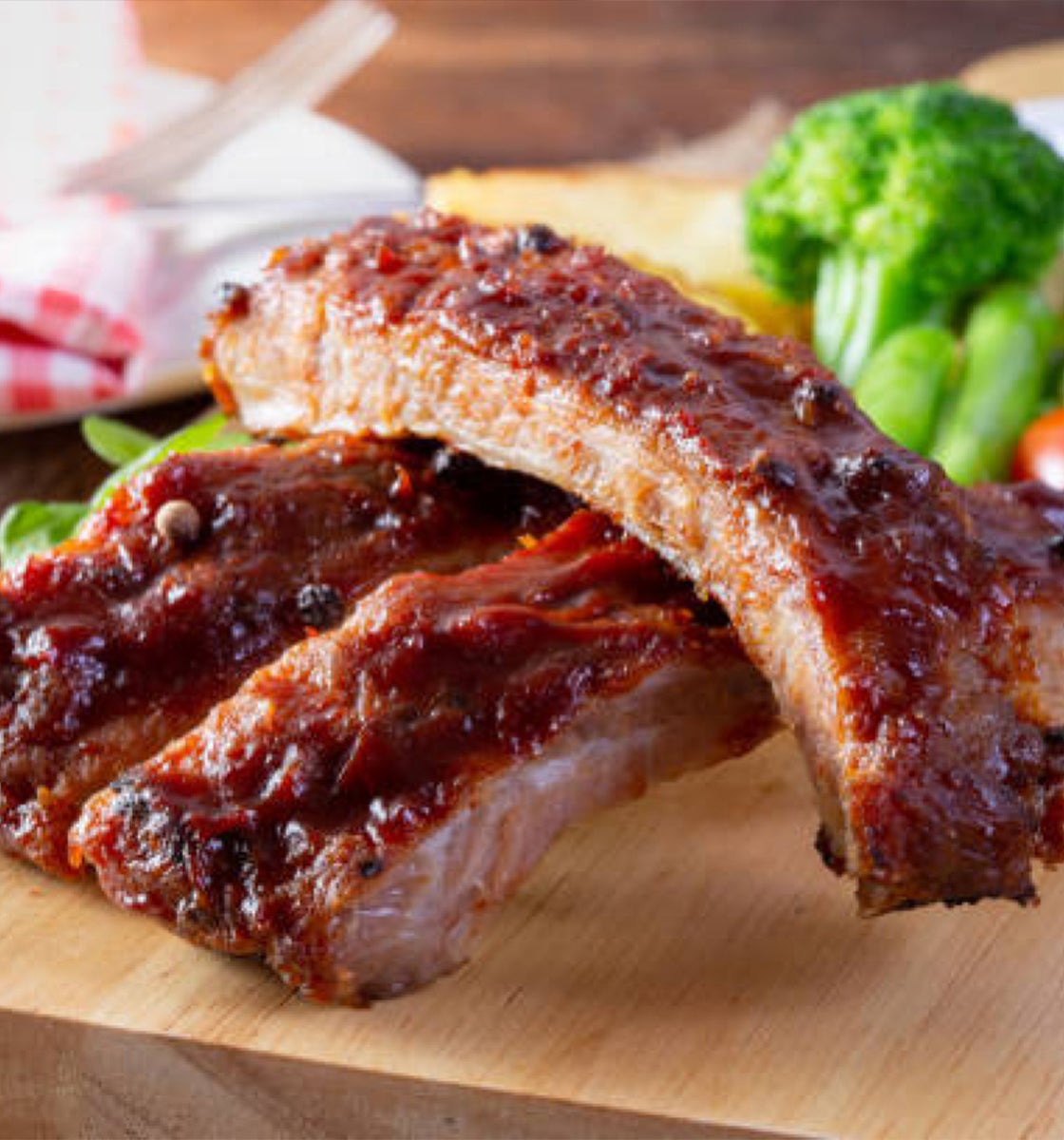 ４元豚ポークバックリブ